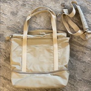 Lo & Sons Catalina Deluxe Tote Natural Canvas